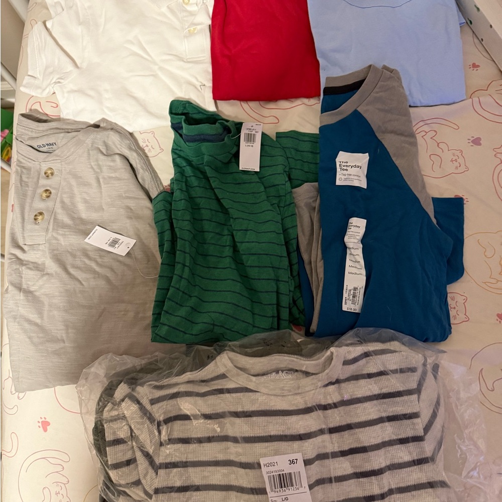GAP Green Long Sleeve Tee Casual Comfort
